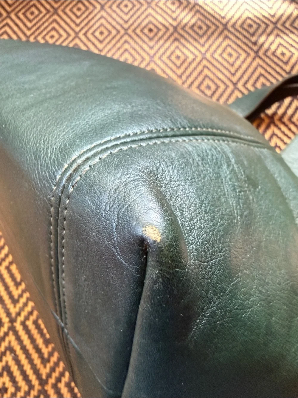 Vintage Coach Soho Waverly bag 4133 BOTTLE GREEN